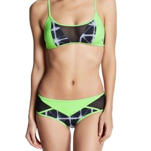 SOLE EAST🦎SWIM ORCHIDBOMB SAIREE BOTTOM ONLY LIME LARGE🌵